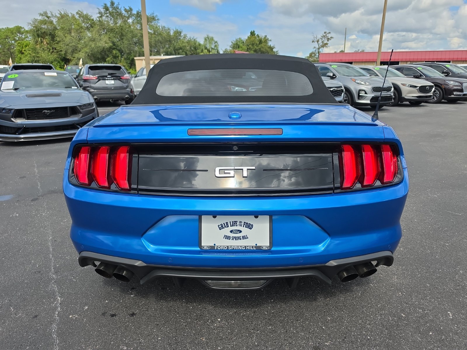 Used 2019 Blue Metallic Ford GT Premium image 5