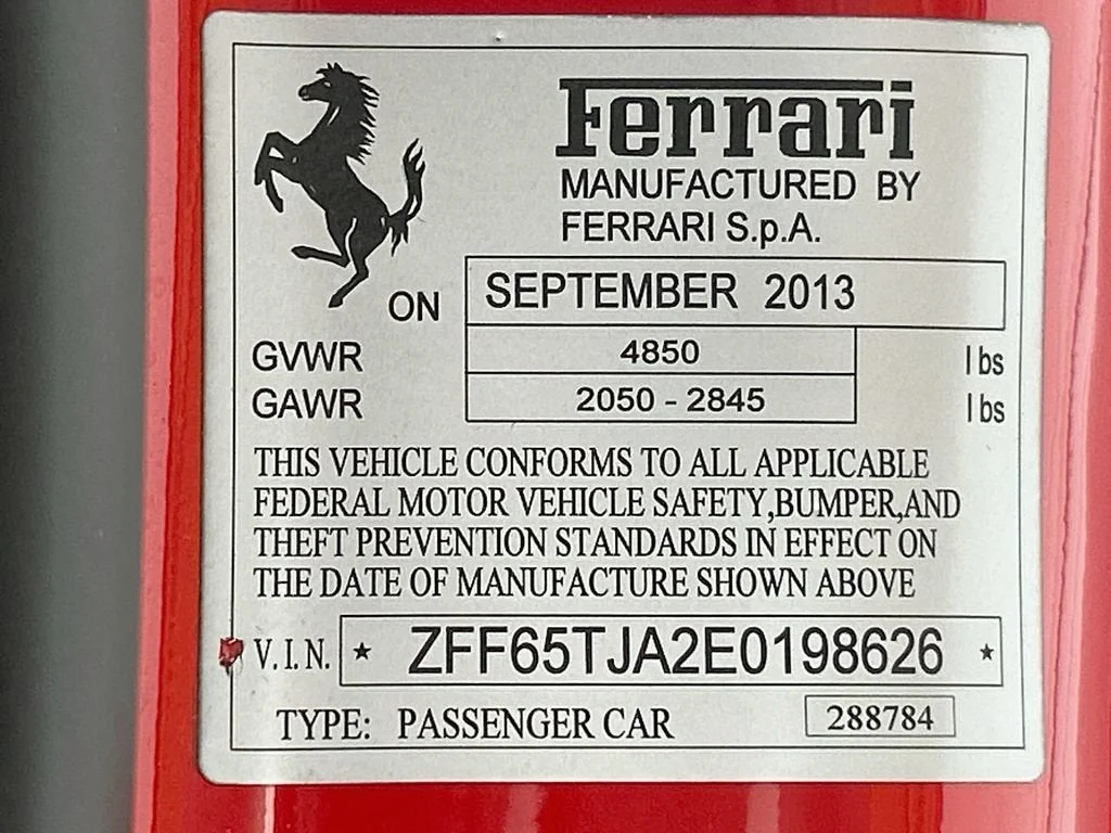 Used 2014 Rosso Corsa Ferrari Base image 39