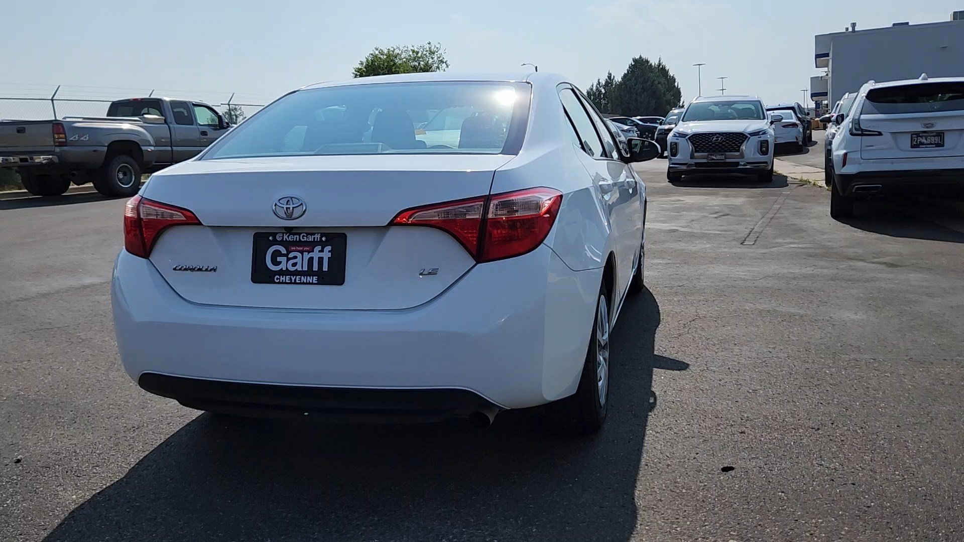 Used 2019 Toyota Corolla LE with VIN 5YFBURHE0KP918499 for sale in Cheyenne, WY