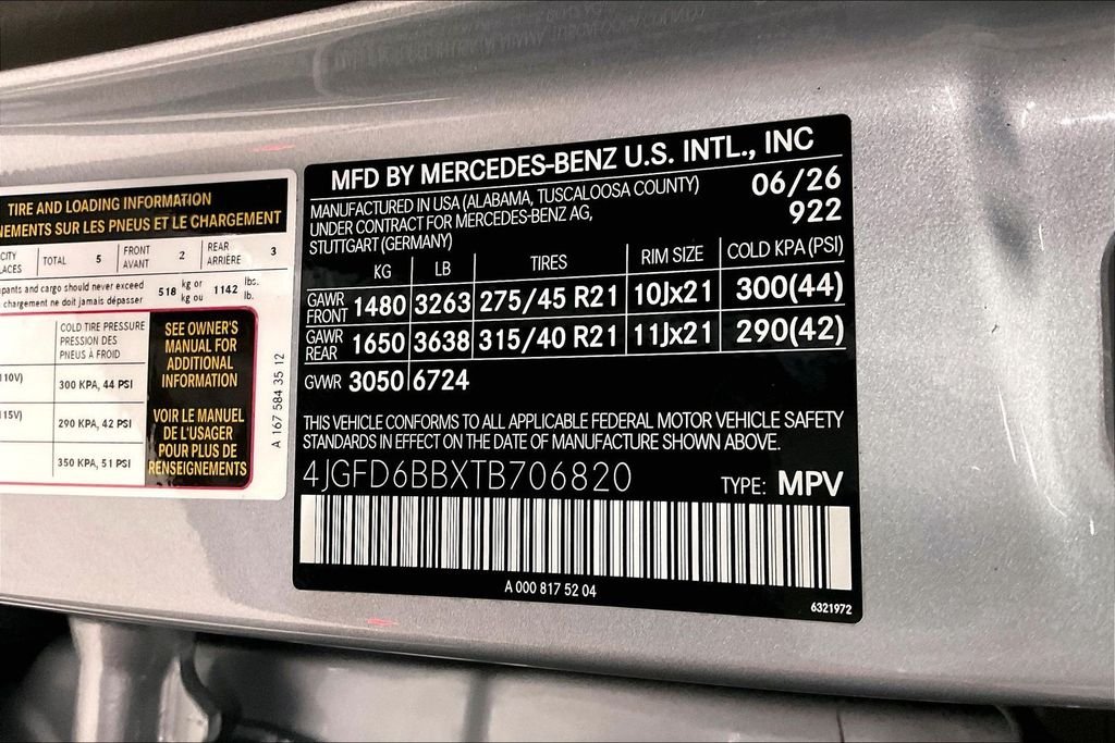 New 2026 Cirrus Silver Metallic Mercedes-Benz AMG® GLE 53 4MATIC+ Coupe image 12