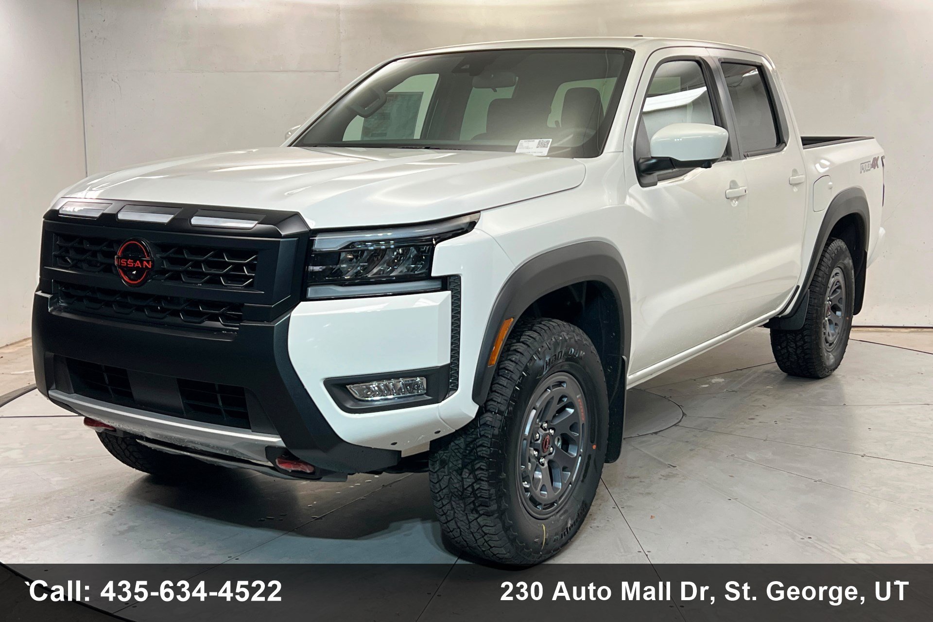 New 2026 Glacier White Nissan Crew Cab PRO-4X® image 1