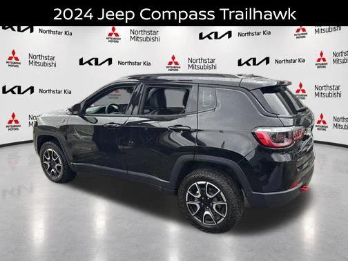 Used 2024 Jeep Compass Trailhawk with VIN 3C4NJDDN6RT137122 for sale in Woodside, NY