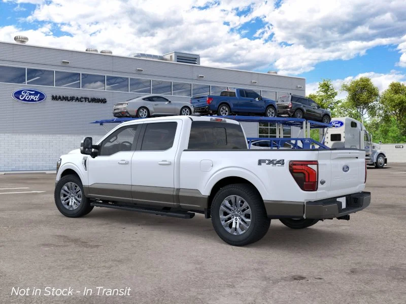 New 2026 Star White Metallic Tri-Coat Ford King Ranch image 4