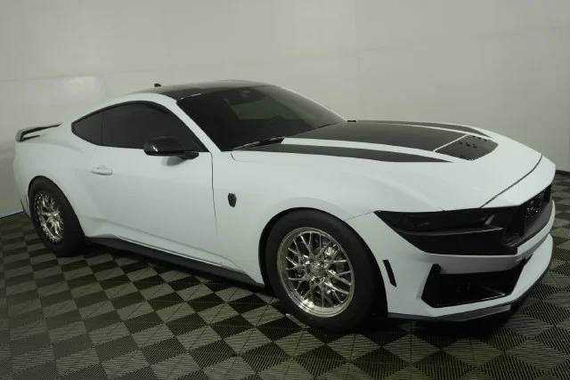 Used 2024 Oxford White Ford Dark Horse image 2