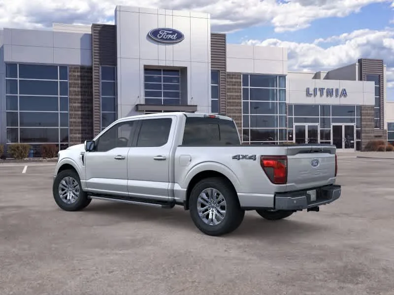 New 2026 Iconic Silver Metallic Ford XLT image 4