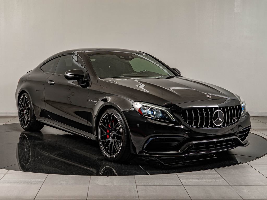 Used 2020 Obsidian Black Mercedes-Benz C 63 S AMG® image 3