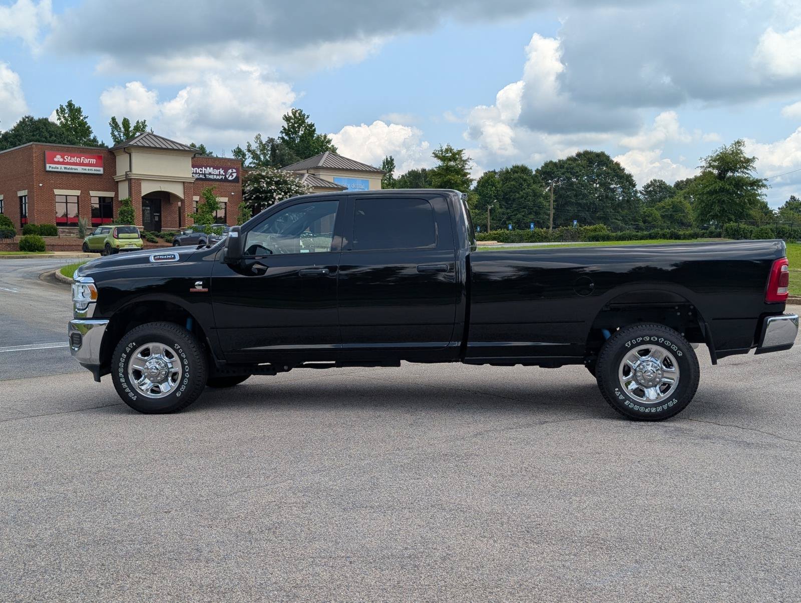 Used 2024 Diamond Black Crystal Pearlcoat Ram Tradesman image 12
