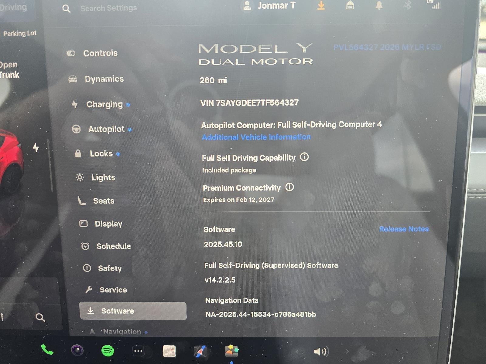 Used 2026 Tesla Model Y Long Range with VIN 7SAYGDEE7TF564327 for sale in La Vista, NE