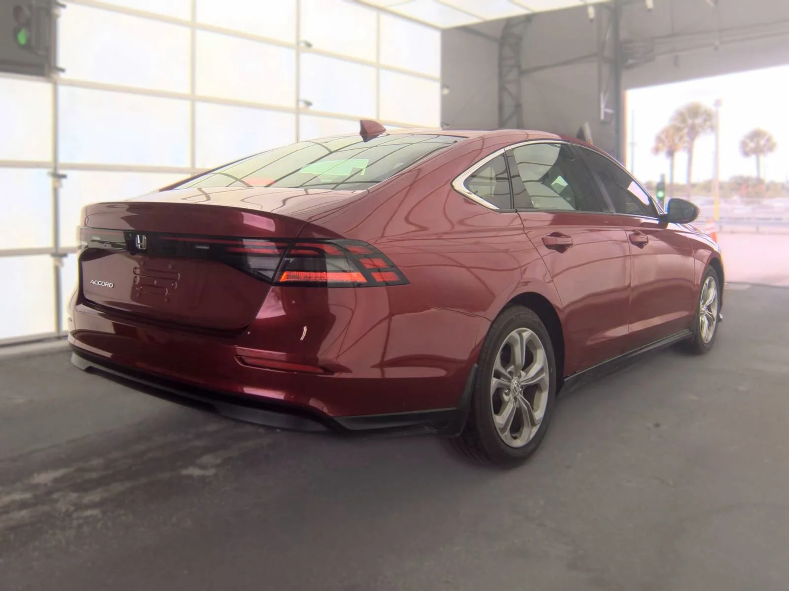 Used 2025 Radiant Red Metallic Honda LX image 4