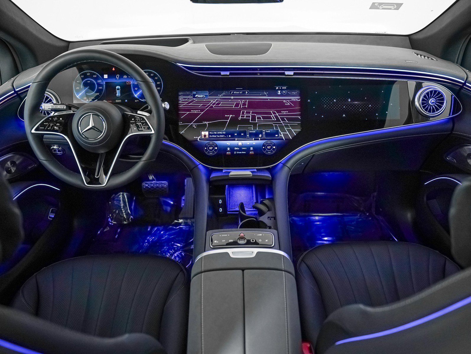 New 2026 Polar White Mercedes-Benz EQS 400 image 11