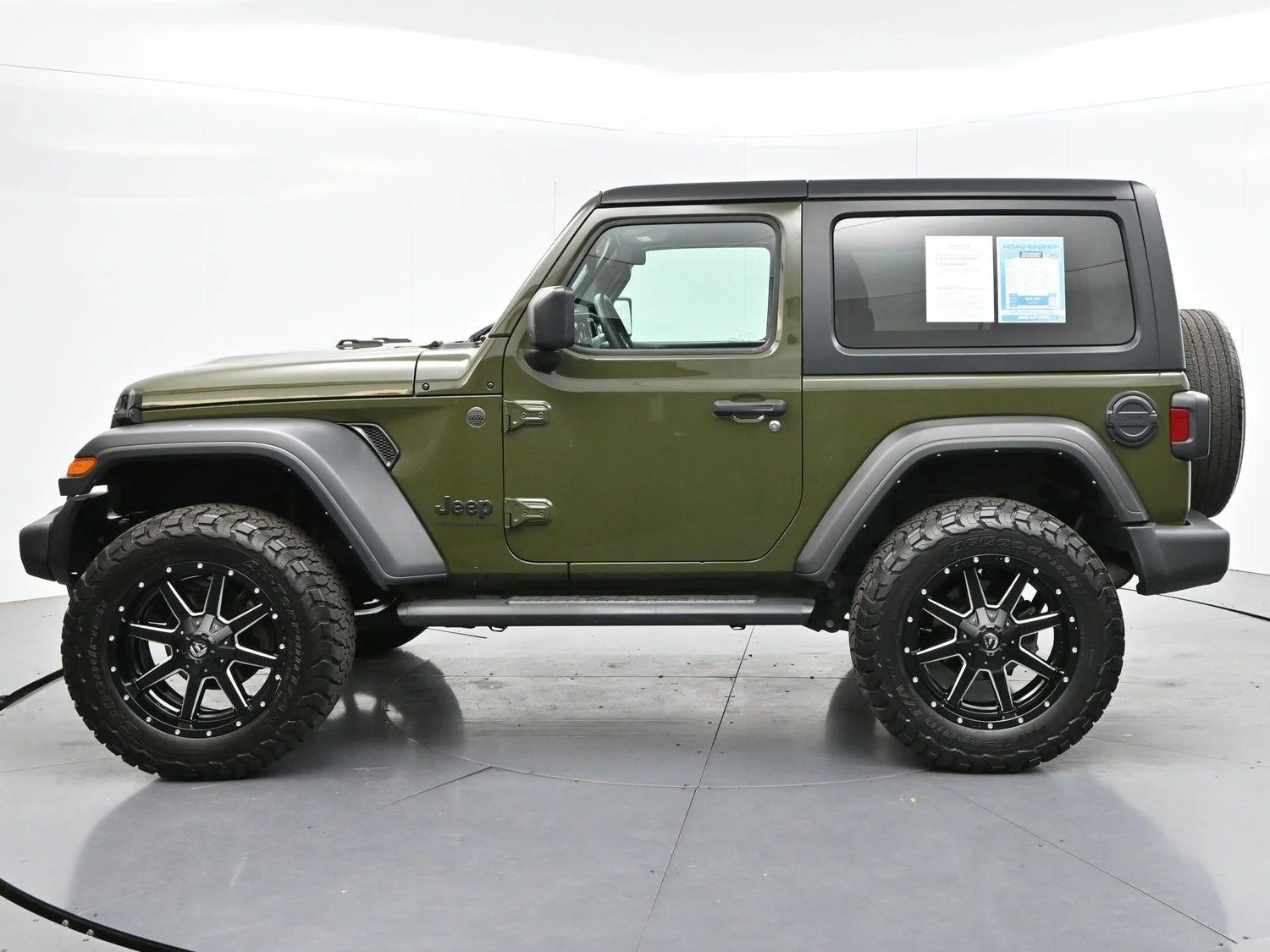 Used 2023 Sarge Green Clearcoat Jeep Sport image 4