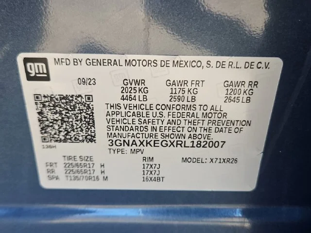 Used 2024 Lakeshore Blue Metallic Chevrolet LT image 29