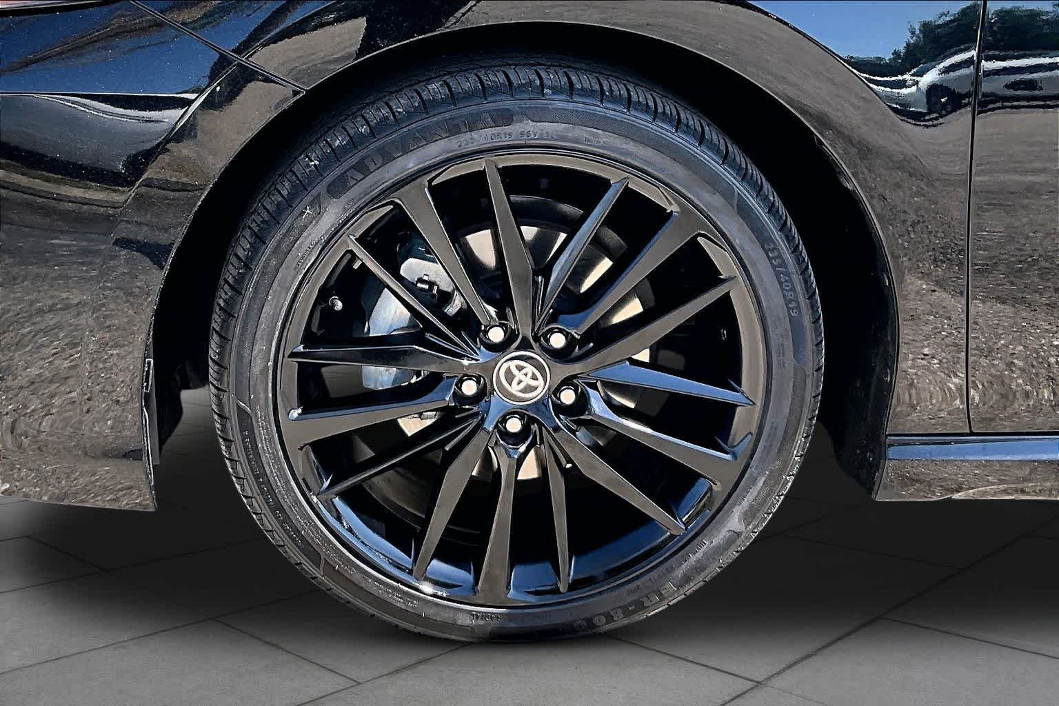 Used 2024 Midnight Black Metallic Toyota XSE image 11