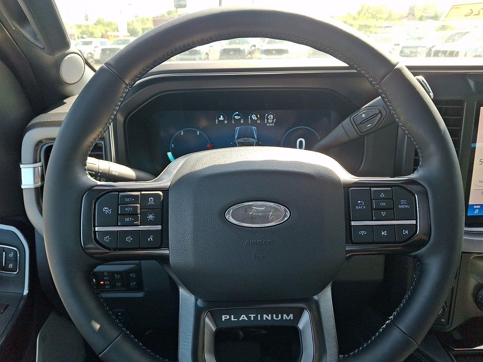 New 2026 Star White Metallic Tri-Coat Ford F-250® Platinum® image 16
