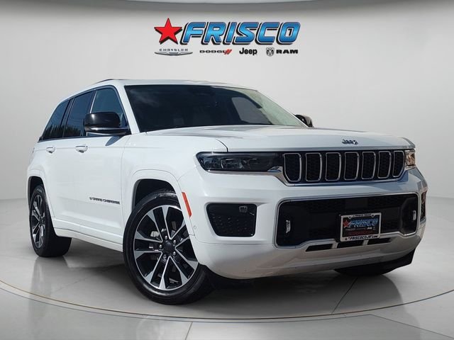Used 2022 White Jeep Overland image 1