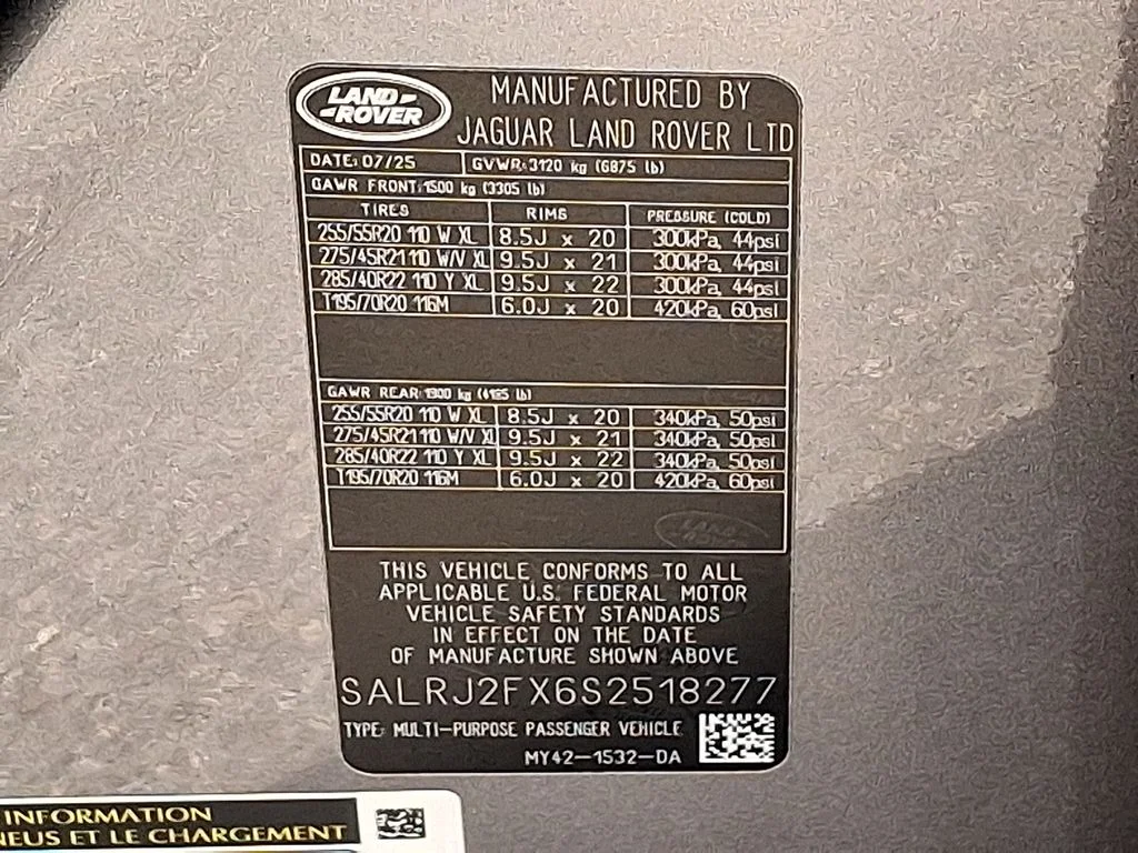 Certified Used 2025 Eiger Gray Metallic Land Rover S image 20