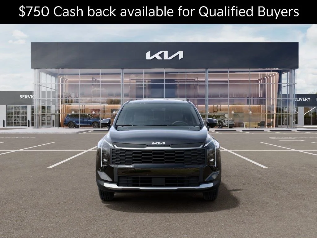 New 2026 Ebony Black Kia LX image 2