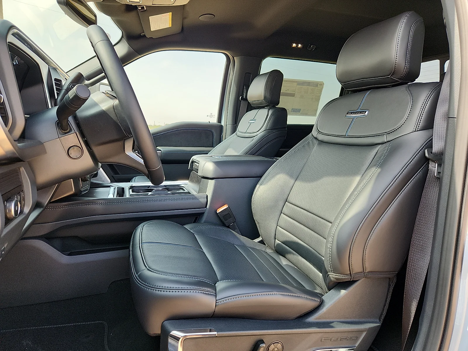 New 2026 Glacier Gray Metallic Tri-Coat Ford F-250® Platinum® image 17