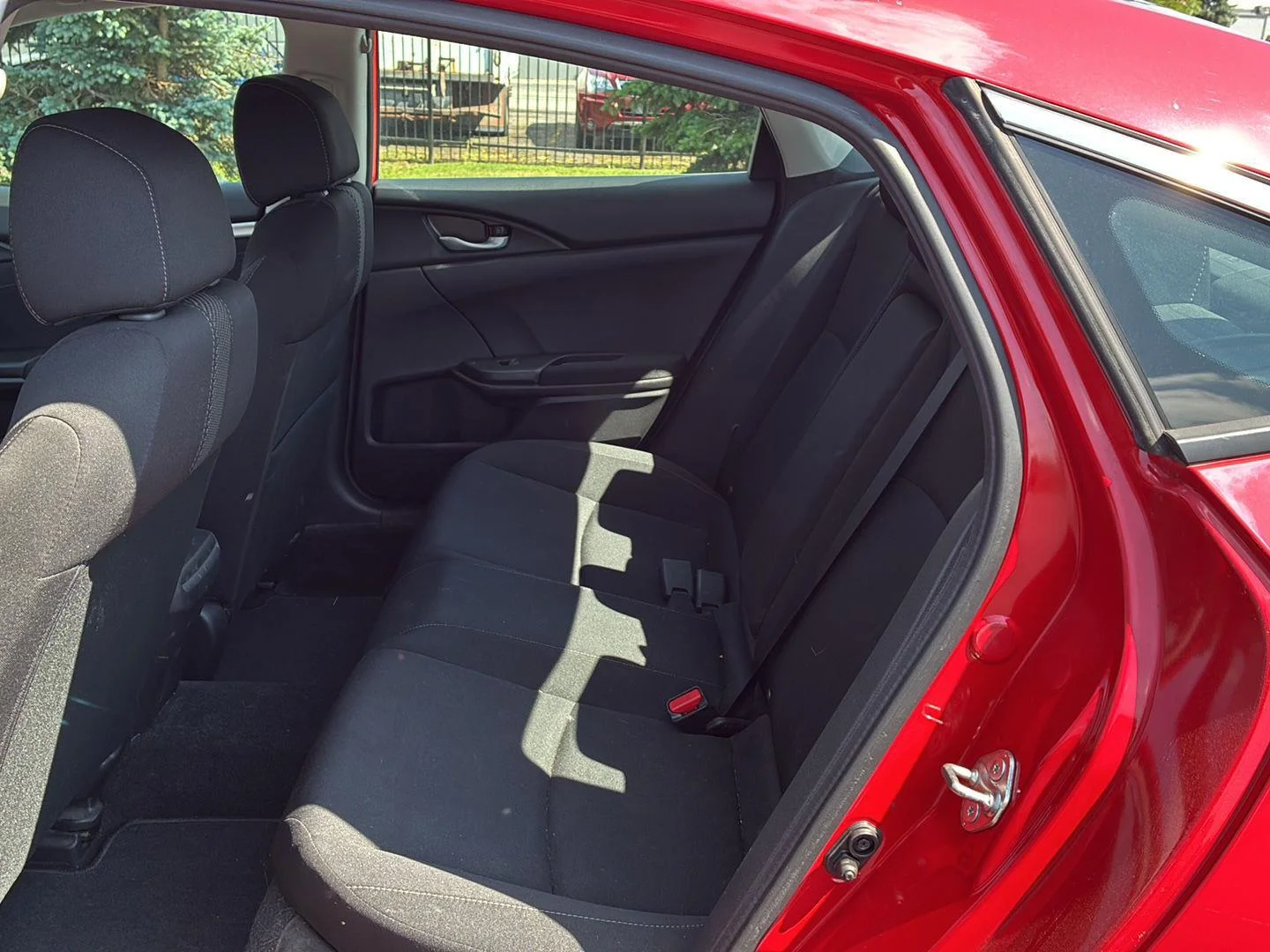 Used 2017 Burgundy Night Pearl Honda EX image 7