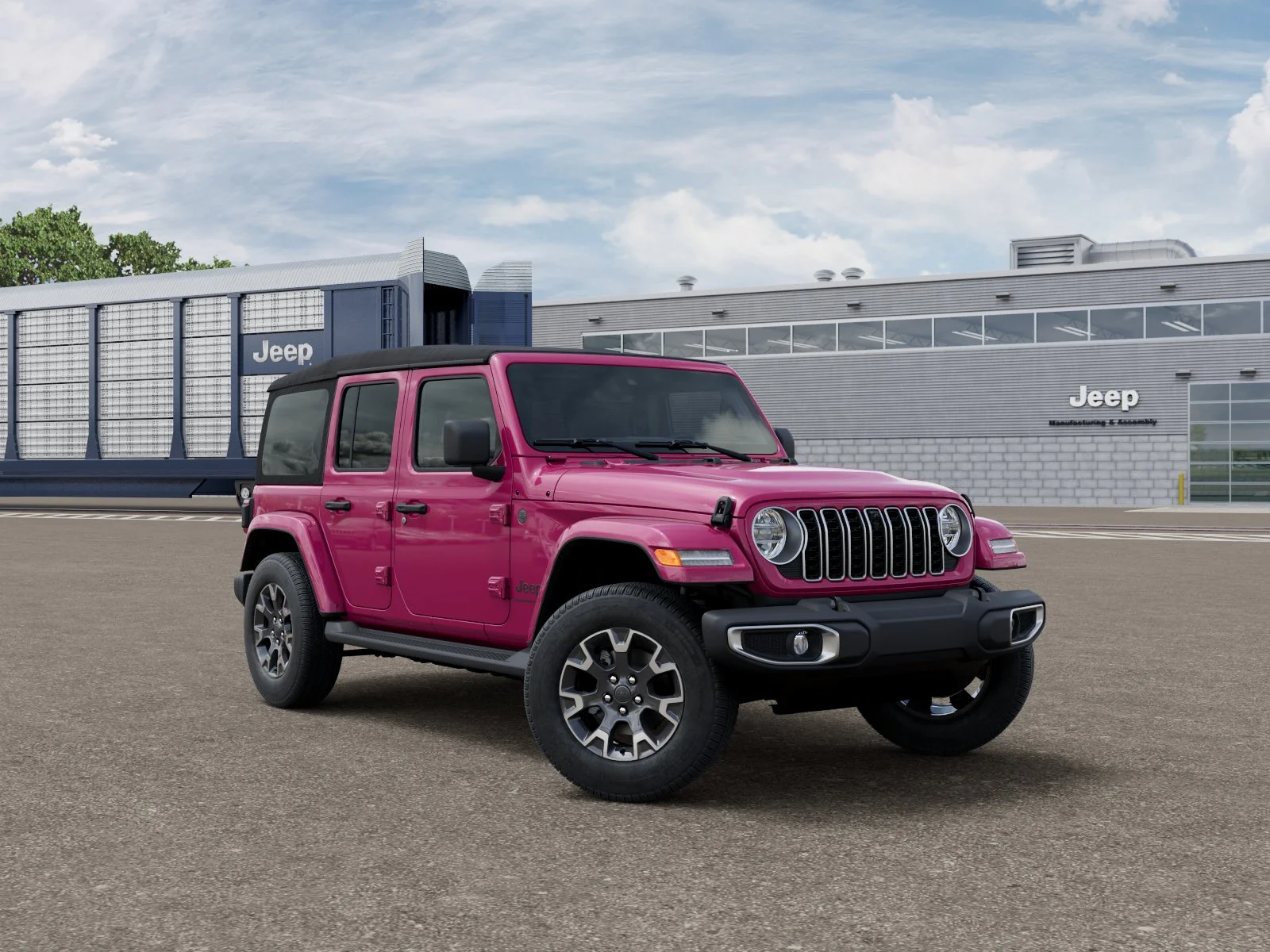 New 2026 Tuscadero Pearl-Coat Exterior Paint Jeep Sahara image 3