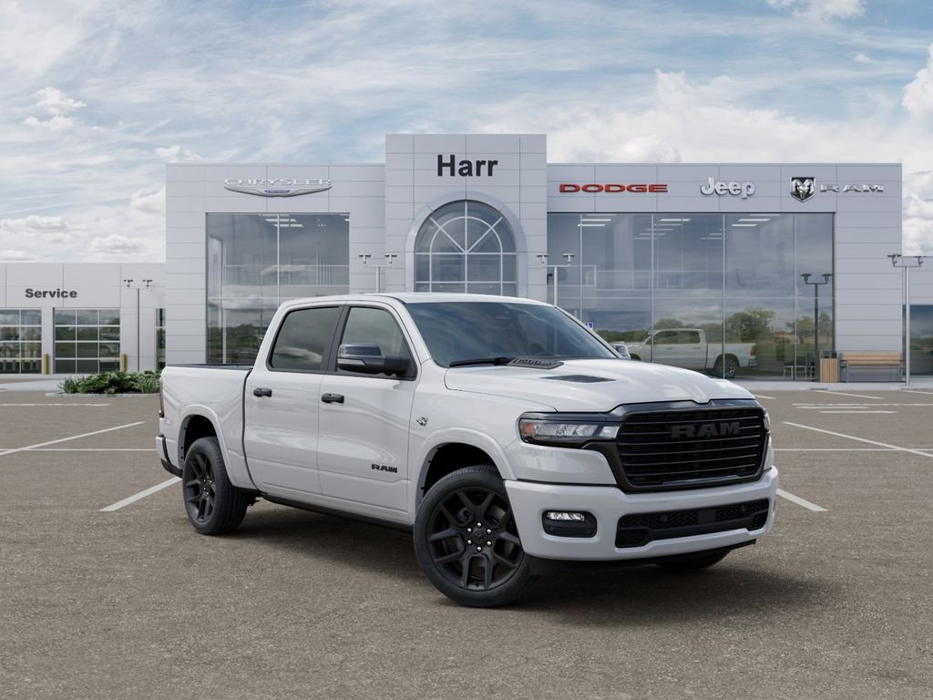 New 2026 Bright White Clear-Coat Exterior Paint RAM Laramie image 5