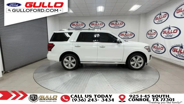 Certified Used 2023 White Metallic Ford Platinum image 9