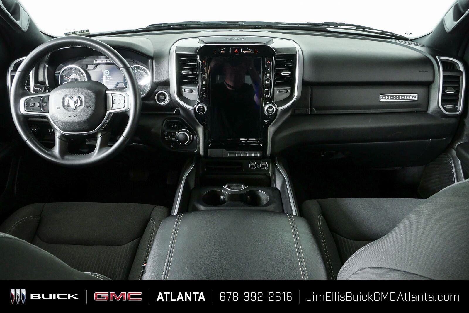 Used 2023 Granite Crystal Metallic Clearcoat Ram Big Horn image 20