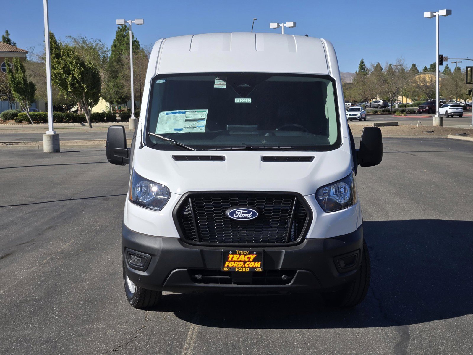 New 2026 Oxford White Ford Cargo Van image 2