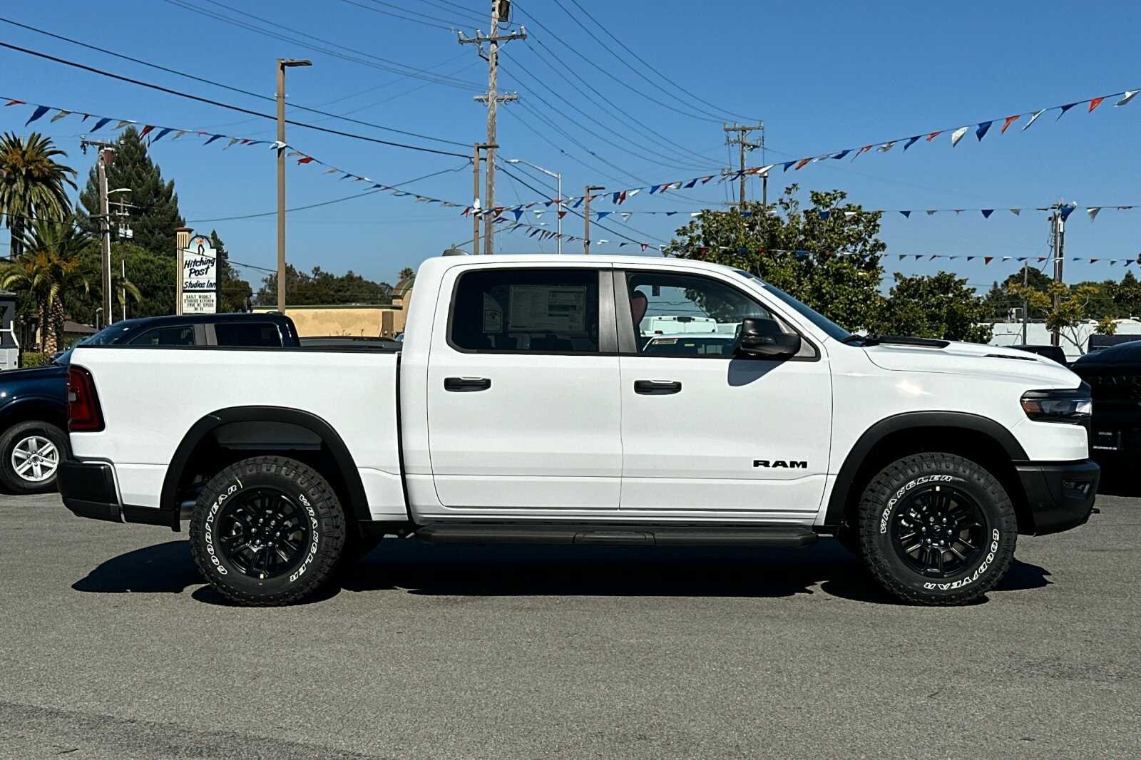 New 2026 Bright White Clear-Coat Exterior Paint RAM REBEL image 3