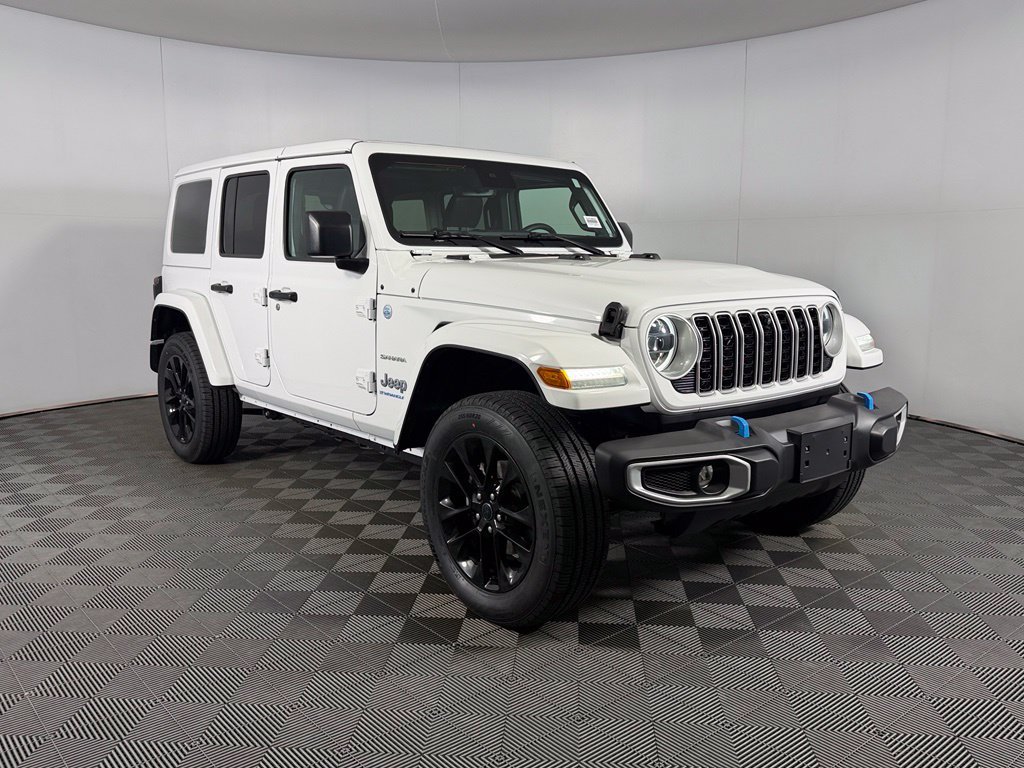 Certified Used 2024 White Jeep Sahara 4xe image 5
