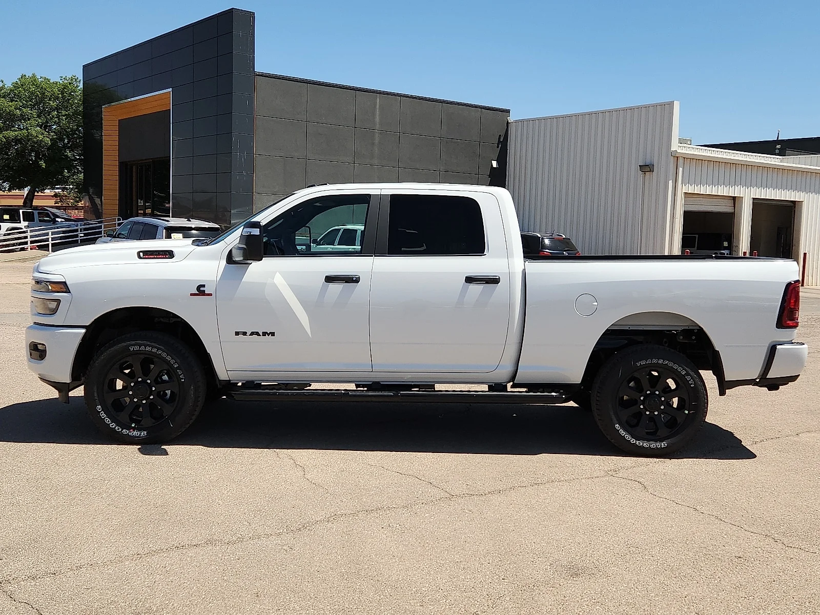 New 2026 Bright White Clear-Coat  Paint Ram LONE STAR CREW CAB 4X4 6