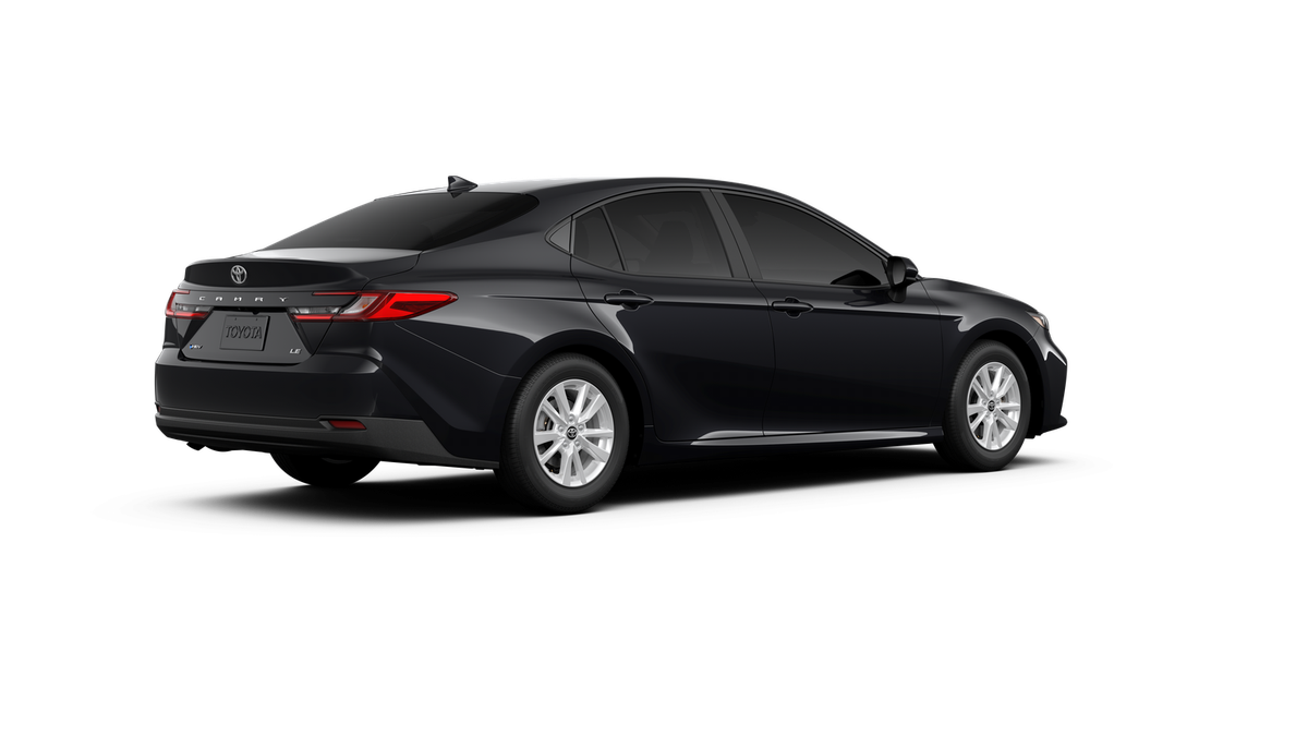 New 2026 Midnight Black Metallic Toyota LE image 10