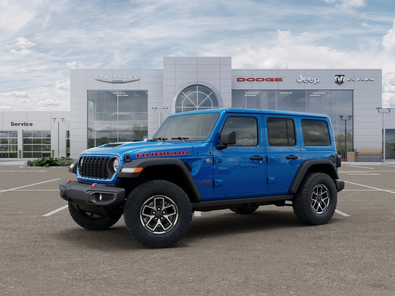 New 2026 Hydro Blue Pearlcoat Jeep Rubicon image 28
