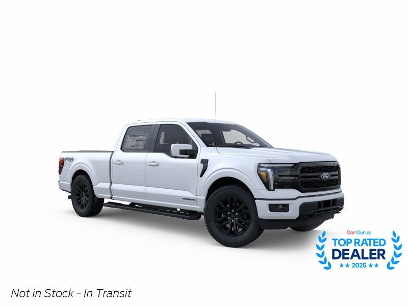 New 2026 Star White Metallic Tri-Coat Ford Lariat image 8