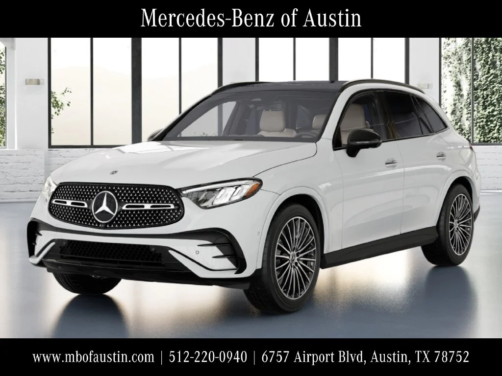 New 2027 White Mercedes-Benz GLC 300 image 1