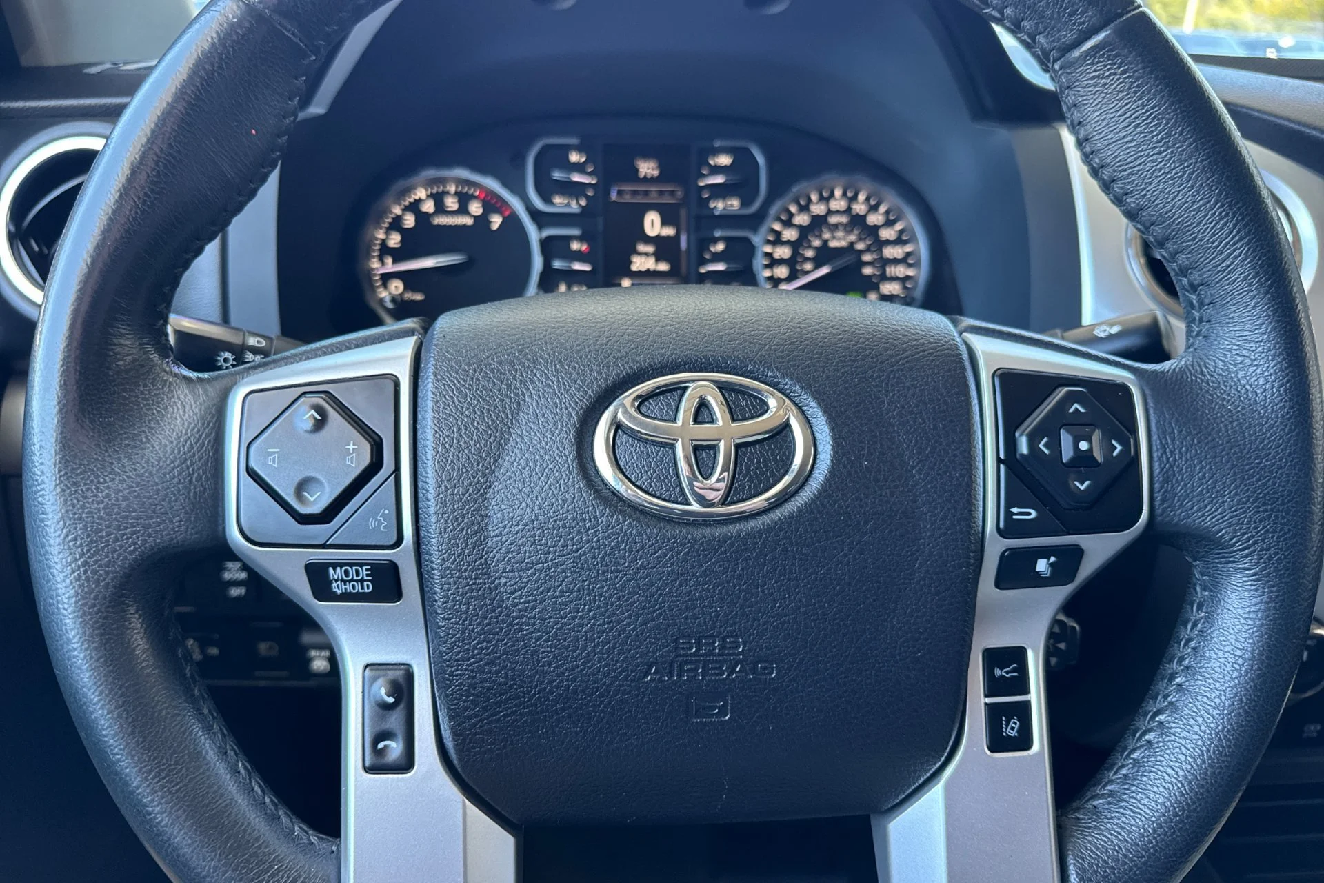 Used 2021 Magnetic Gray Metallic Toyota Platinum CrewMax 5.5