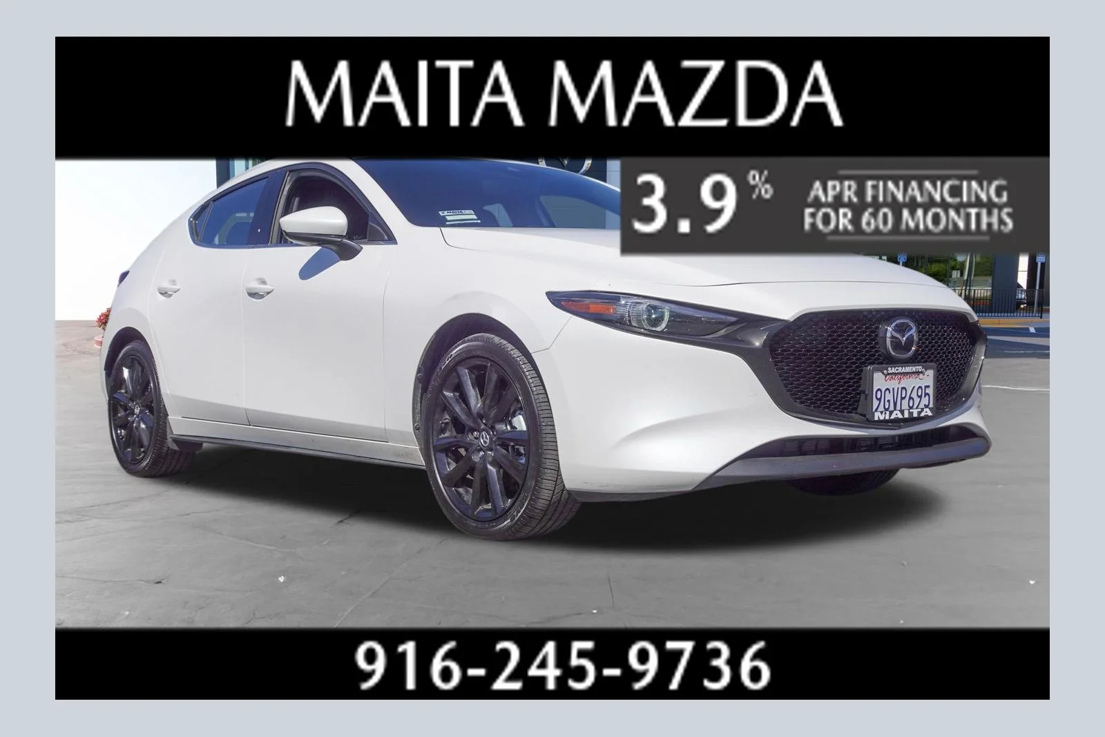 Certified Used 2023 Snowflake White Pearl Mica Mazda 2.5 S Premium Package image 1