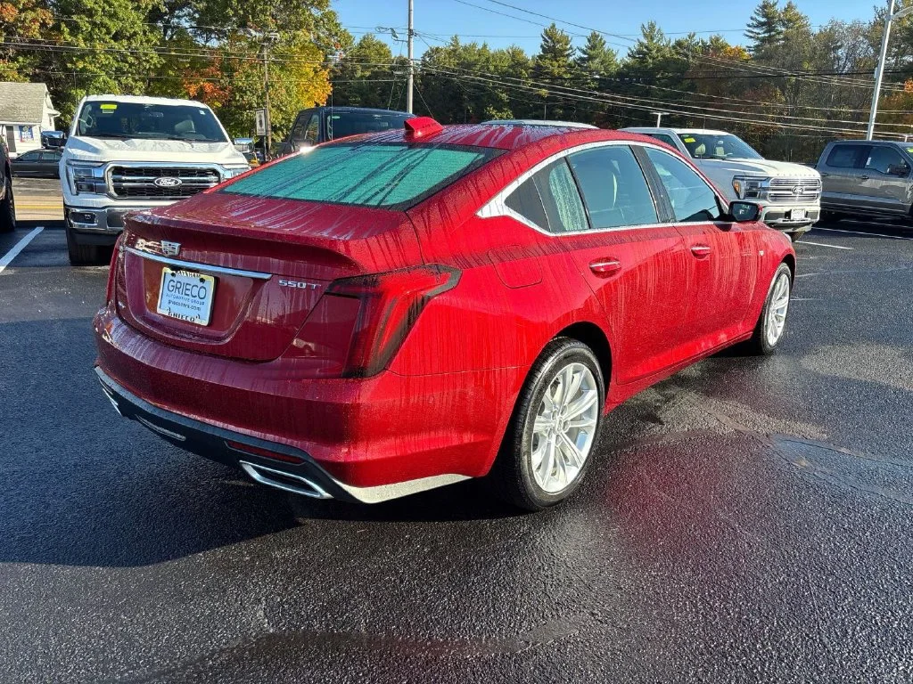 Used 2025 Radiant Red Cadillac Premium Luxury image 3