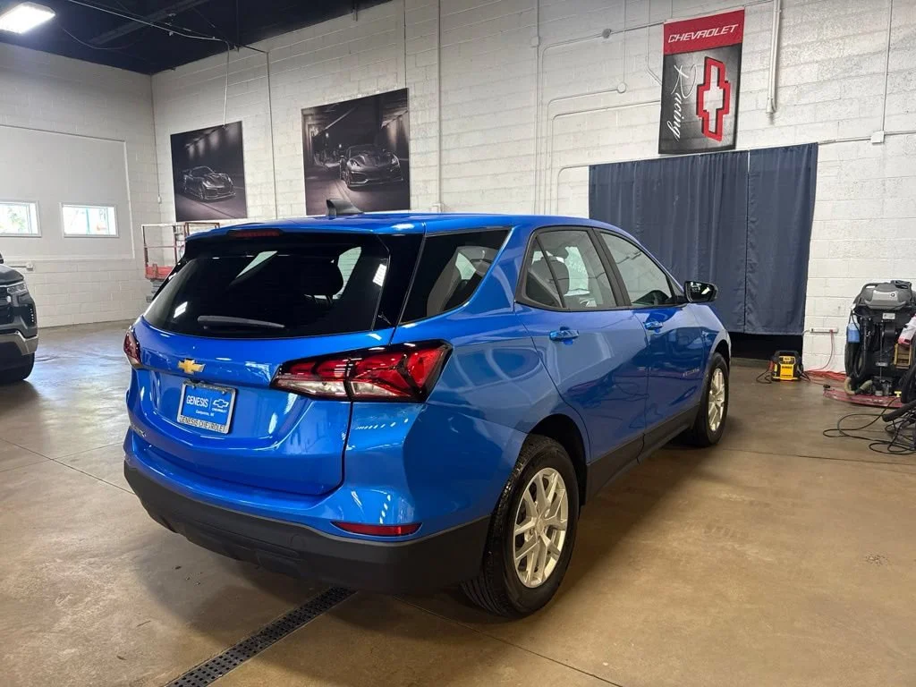 Used 2024 Riptide Blue Metallic Chevrolet LS image 3