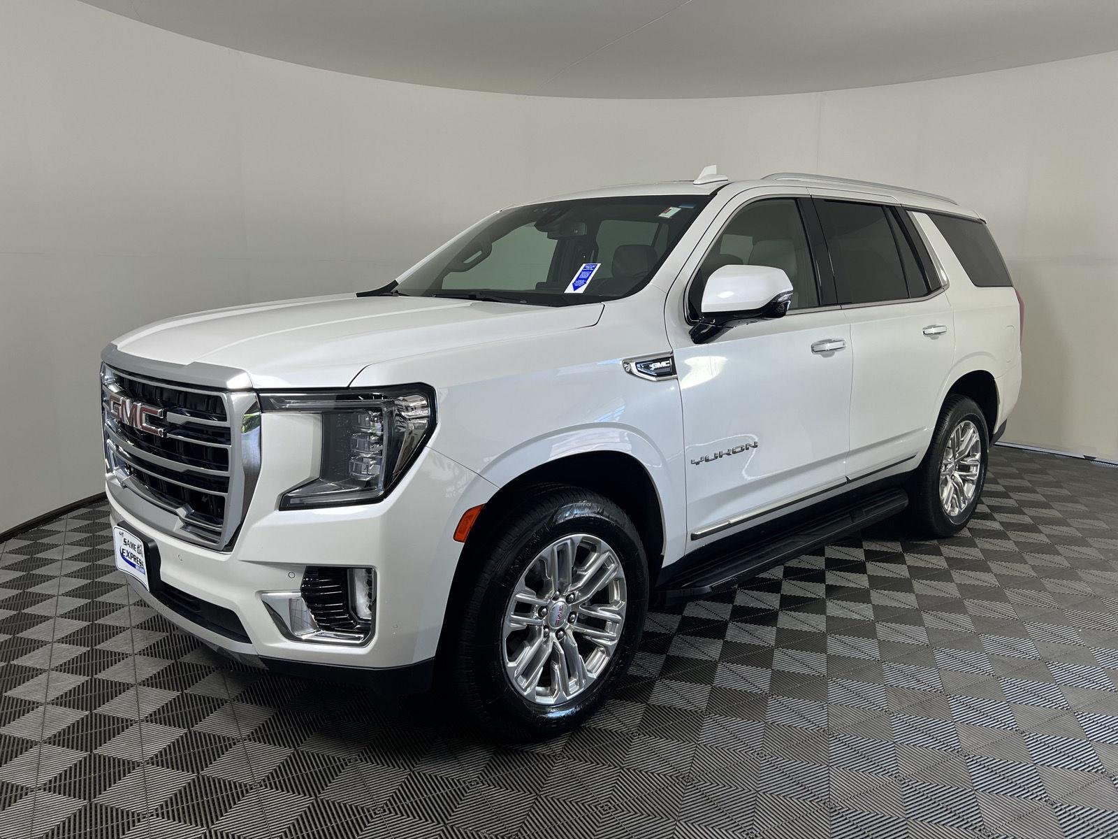 Used 2022 White Frost GMC SLT image 34