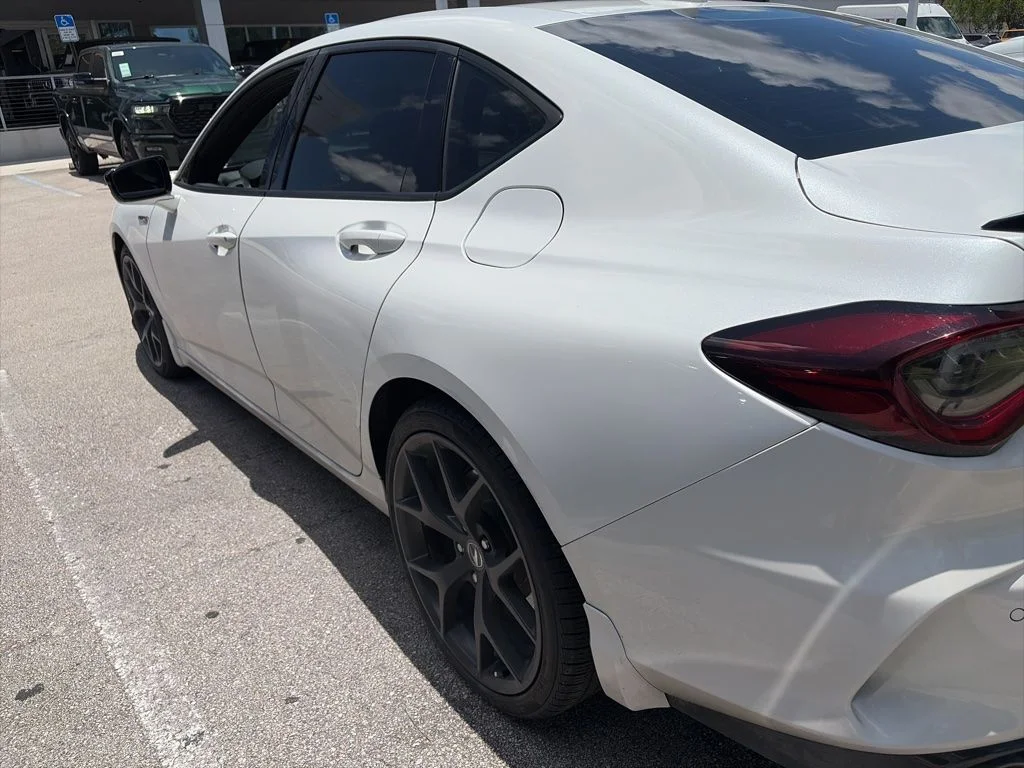 Used 2023 Platinum White Acura Type S image 6
