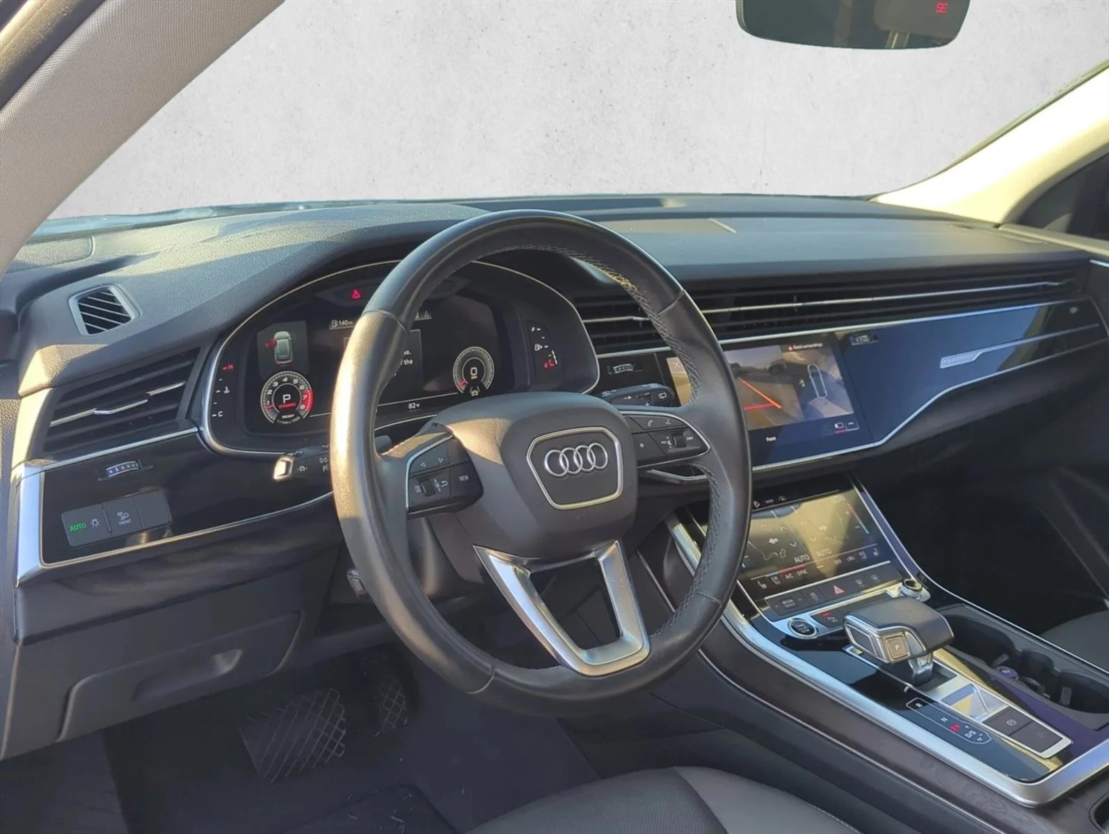 Used 2021 Galaxy Blue Metallic Audi Premium Plus image 10