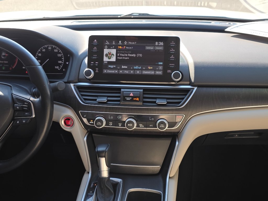 Certified Used 2021 White Honda EX-L image 3