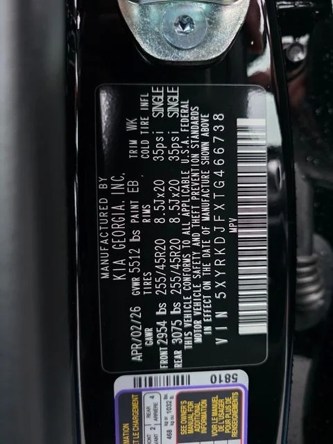 New 2026 Ebony Black Kia X-Line SX Prestige image 30