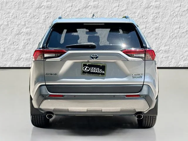 Used 2020 Silver Sky Metallic Toyota Hybrid Limited image 4