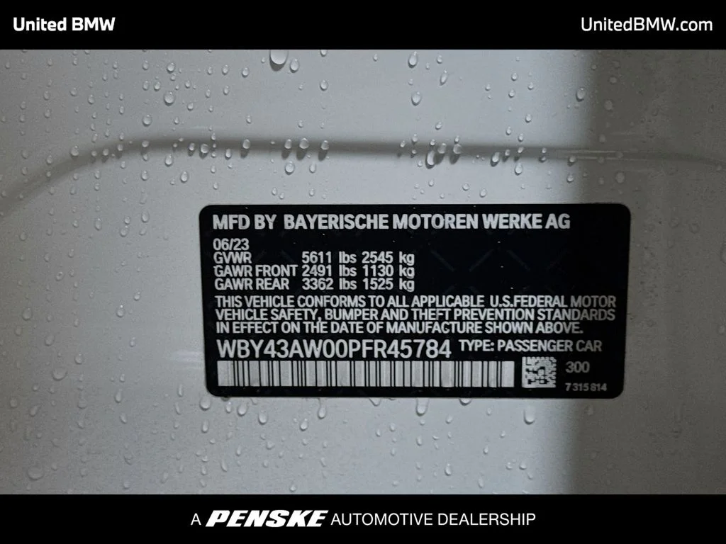 Certified Used 2023 Alpine White BMW eDrive35 image 15