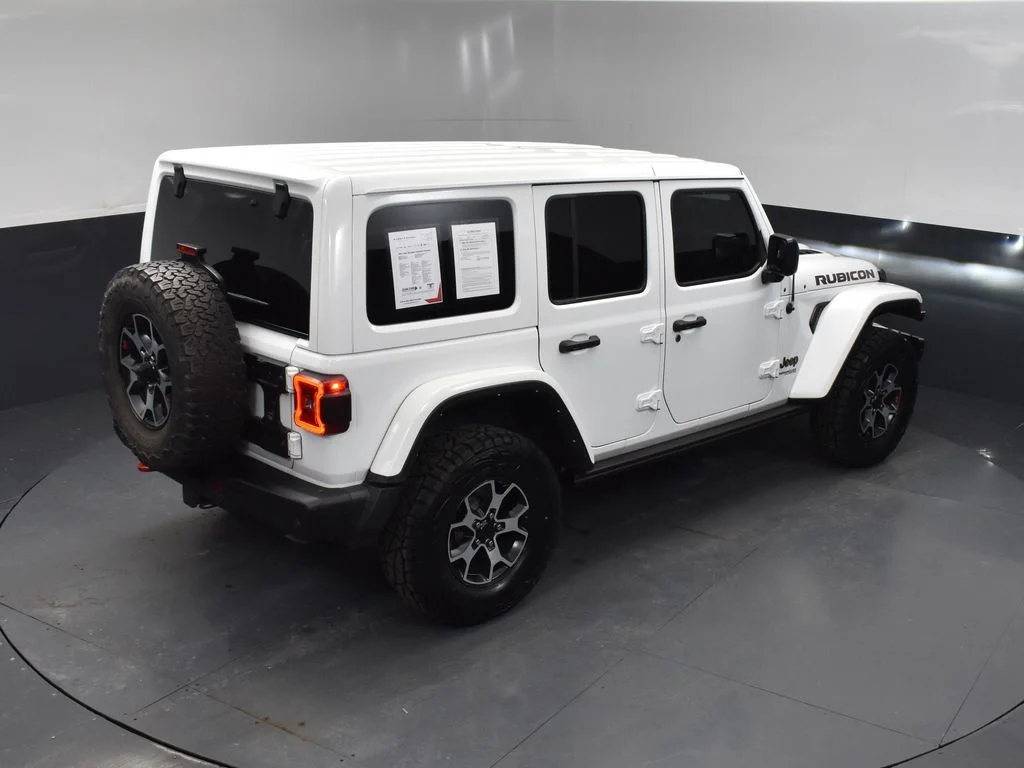 Used 2021 White Jeep Unlimited Rubicon image 39