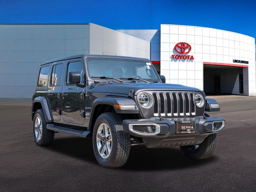 Used 2018 Gray Jeep Unlimited Sahara image 7