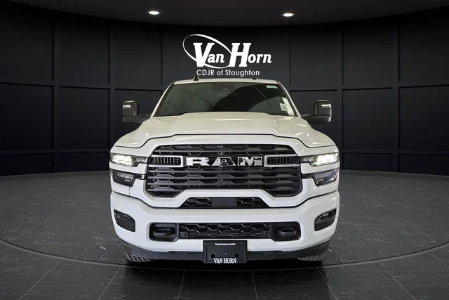 New 2026 Bright White Clear-Coat Exterior Paint RAM Big Horn image 2