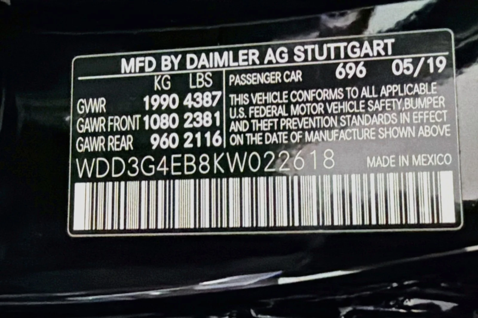 Used 2019 Night Black Mercedes-Benz A 220 image 25